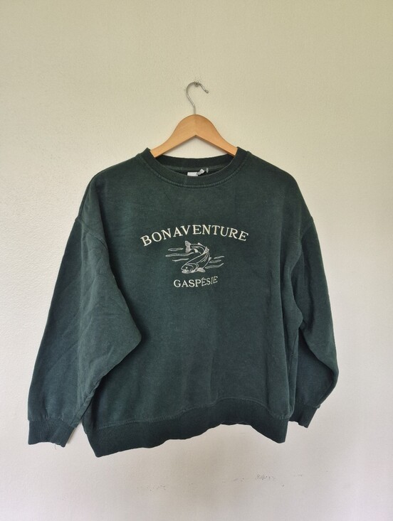 twik Tops - Bonadventure Gaspesie Organic Cotton Blend Sweatshirt By Twik For Simons XS